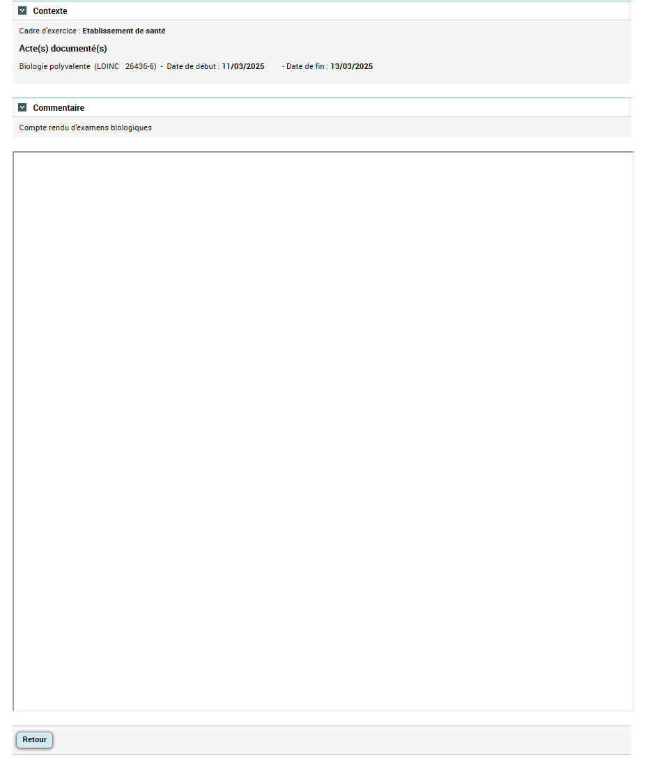 21 documents masqués dans le DMP de ce patient ...
Certains sont très sensibles comme celui ci !