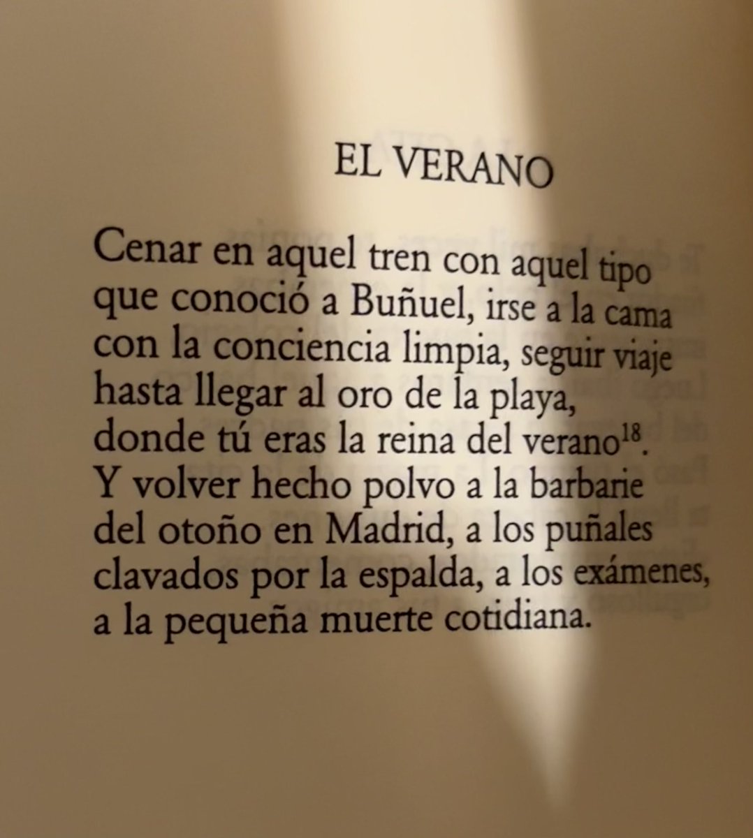 elegance_du_h's tweet photo. El verano - Luis Alberto de Cuenca https://t.co/XTJUSSlZ65