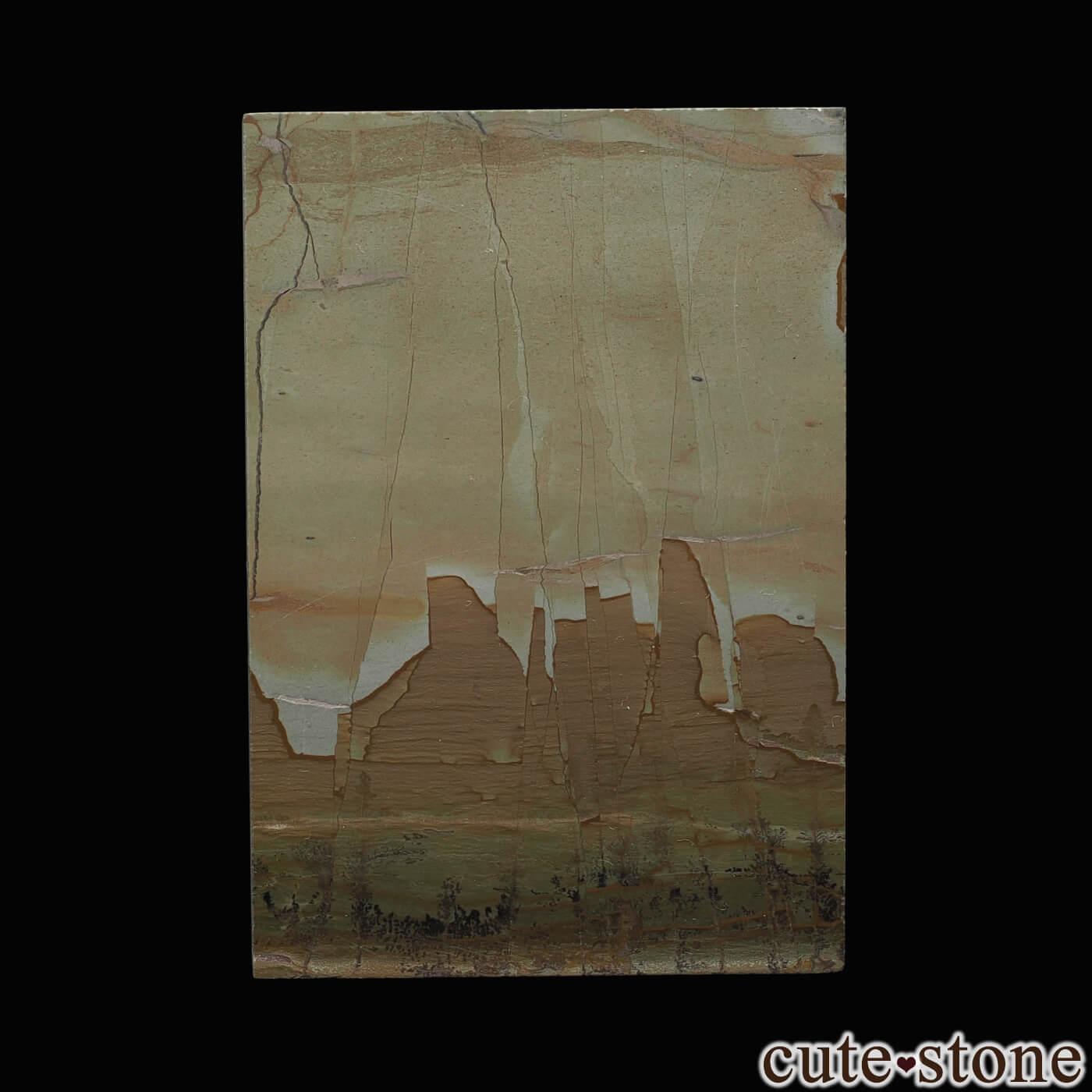 パエジナストーン　廃墟大理石 イタリア産 パエジナストーン（廃墟大理石）のスライス No.5