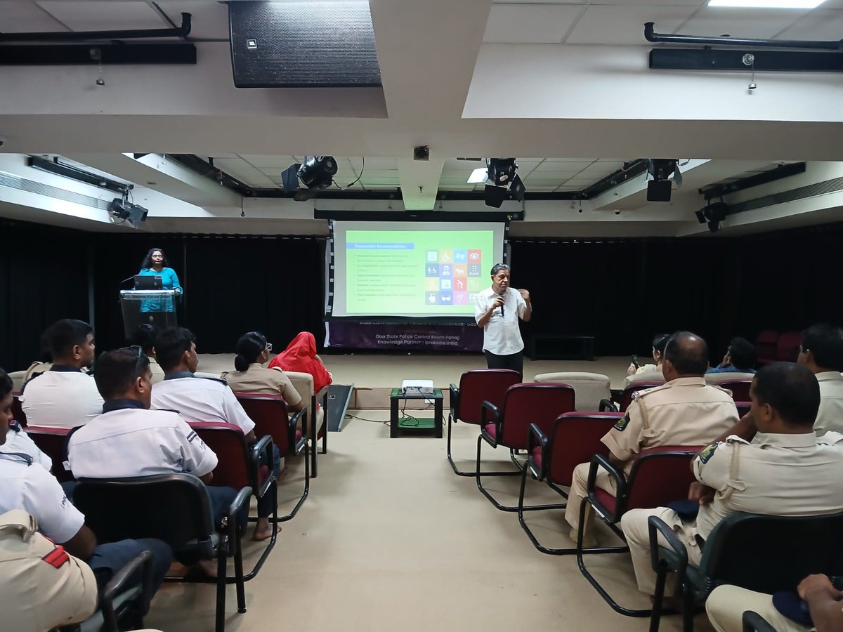 Participated along with <a href="/mahadevsawant01/">महादेव सावंत</a>
 and Karuvaki Mohanty, Program Manager, iProbono India. 
Amla Shejwadkar, Program Officer, iProbono India  and Zehra Naqvi, Social Worker, iProbono India, in the second day of the 
in a four-day Goa police disability awareness and
