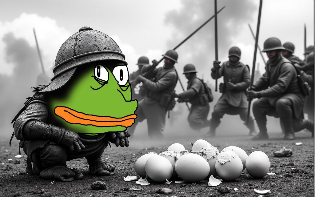 Okayeg | $OKAYEG (@okayeg_vip) on Twitter photo Heard <a href="/realDonaldTrump/">Donald J. Trump</a> is working on a peace deal, I'll be there securing the borders and guarding d eggs.
We egg on Heard <a href="/realDonaldTrump/">Donald J. Trump</a> is working on a peace deal, I'll be there securing the borders and guarding d eggs.
We egg on