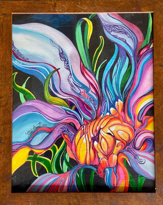 Art of the Day! "Otherworldly Blossom". Buy at: ArtPal.com/mikegrant1208?…