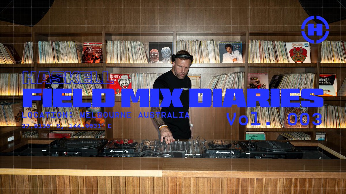 jameshaskell's tweet image. Field Mix Diary Vol.003 is out now on YouTube
Filmed in a really cool underground Vinyl bar in Sydney 💿
Check it out 🔥
youtu.be/RJcBvg96OdY