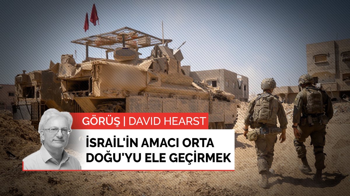 Görüş | İsrail'in amacı Orta Doğu'yu ele geçirmek

🔗 mepanews.com/israilin-amaci… 

✍️ David Hearst