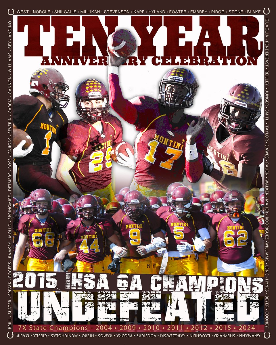 RELIVING THE GLORY - REUNITING CHAMPIONS! 10 Year Anniversary of the “Perfect Season." All players and coaches from this historic team are invited to join us on Friday, August 29th, as our 2025 Broncos kick off their season at 7:30 PM! forms.gle/mTwwJ1ZgR2Q8U5…