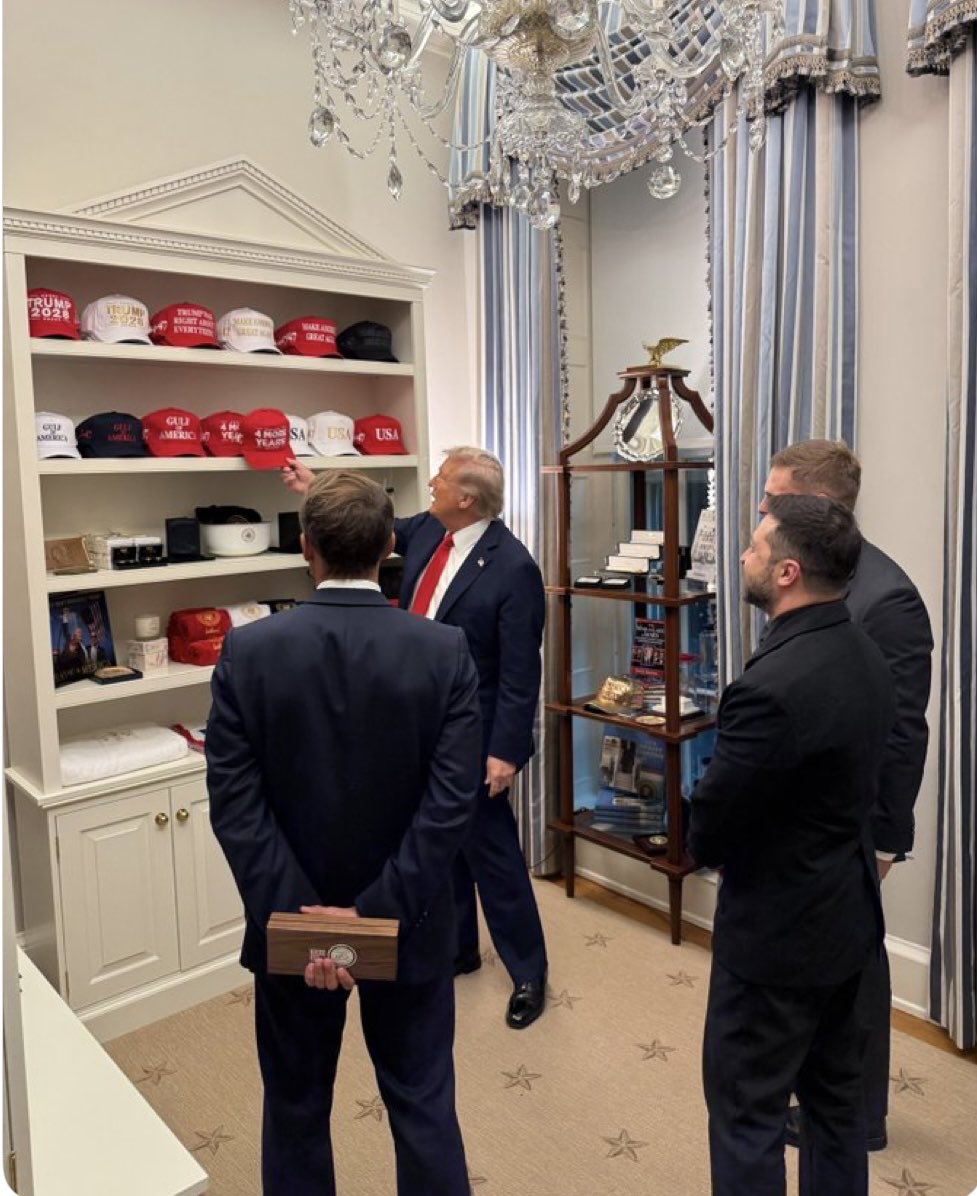 “And this is me favourite hat……”
