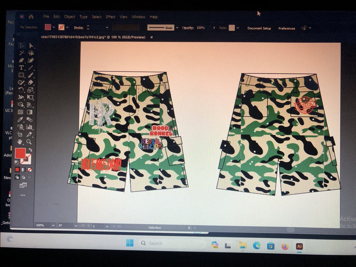 Cargo jort for “IR”