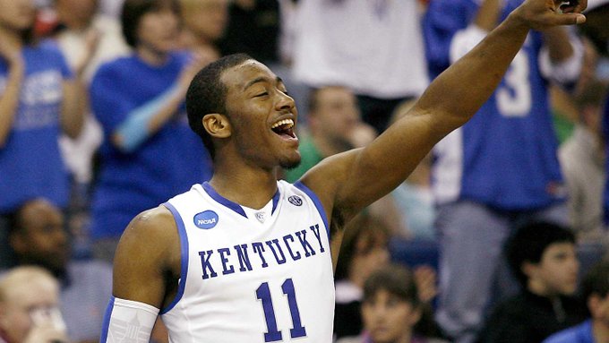 acerobin4's tweet photo. Reliving John Wall's charmed season at Kentucky amid his retirement announcement #Reliving #John #RelivingJohn https://t.co/r7RfGYAfQ9