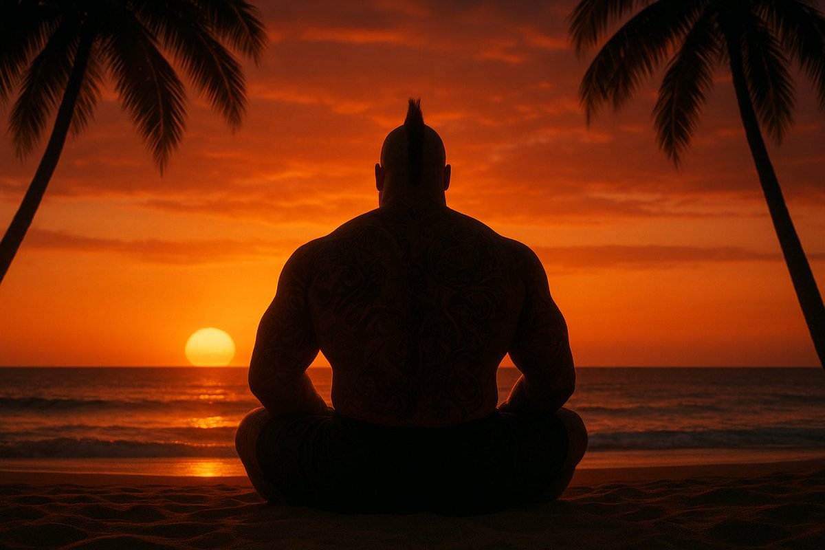 John_C_Remus's tweet photo. @ChrisVernonShow @djacoby - I give you Strahinja Jokić watching the sunset on his kingdom. https://t.co/IUIFzRKDnJ