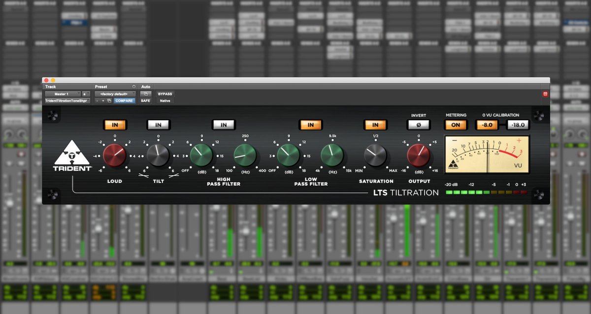 Use authentically modeled Trident harmonic distortion on any audio source and bring tracks to life in your DAW ✨ 

Try TILTRATION Now👇
bit.ly/3yNAuZ6