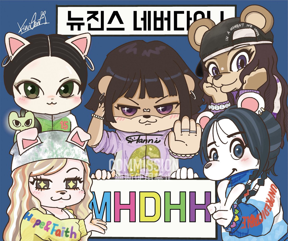 In a moment we unite
Hope &amp; Faith can make everything possible 🍀
💙🩷💛💚💜
🧸🦦🐶🐱🐹
#MHDHH