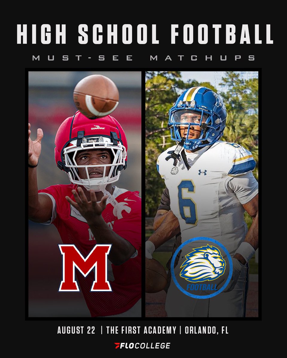 FloCollege | Football (@flocollegefb) on Twitter photo Friday night lights are calling π‘π
Milton vs First Academy is a must-see high school football matchups to add to your watch list.
#PrepGridiron | <a href="/Prep_Gridiron/">Prep Gridiron Logistics</a> Friday night lights are calling π‘π
Milton vs First Academy is a must-see high school football matchups to add to your watch list.
#PrepGridiron | <a href="/Prep_Gridiron/">Prep Gridiron Logistics</a>