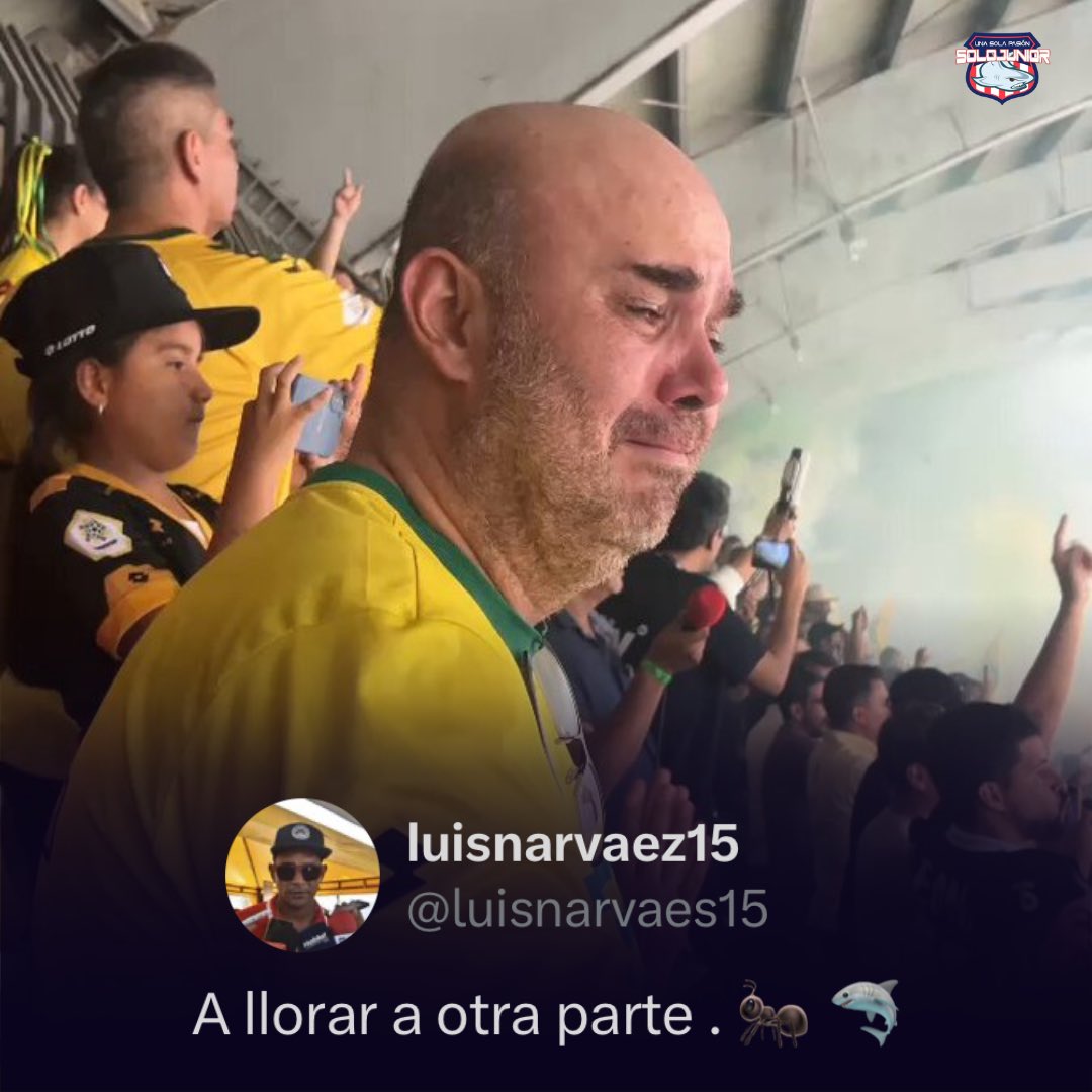 SOLO_JUNIOR's tweet photo. 😭 • No te vayas a deshidratar, @andresmarocco https://t.co/tbPN4eDtgp