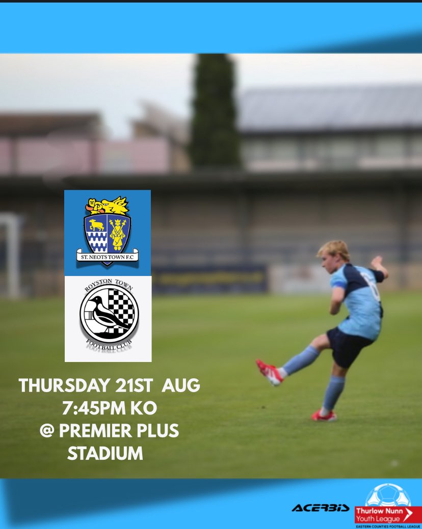 St Neots Town FC U18s tweet media