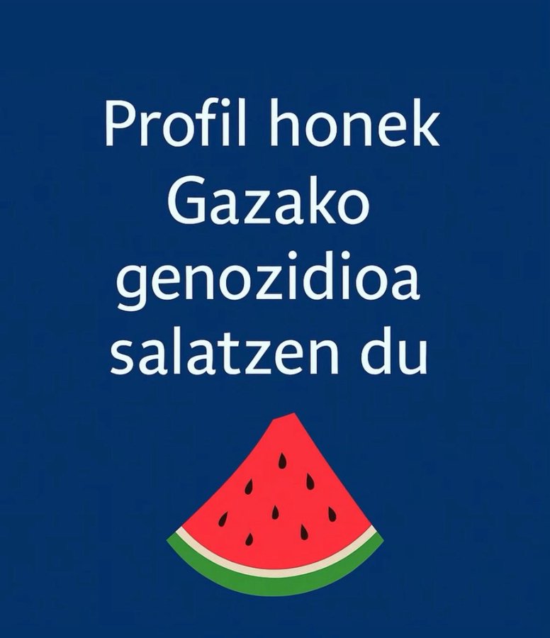 ikerocker's tweet photo. #GenozidioaGelditu🇵🇸
#PalestinaAskatu🇵🇸
#FreePalestine 🇵🇸
#StopTheGazaOccupation 🇵🇸
#StopGenocideinGazaNow 🇵🇸 
#IsraelTerroristState 
#IsraelEnemyOfHumanity 
#IsraeliNewNazism 
#Netanyahu_A_criminal_of_war https://t.co/zwWfkOFGnj