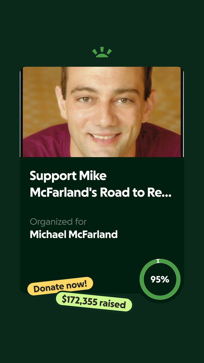 Hey friends and fans. If you don’t know <a href="/MikeMcFarlandVA/">Mike McFarland</a>, he’s a director and the voice of Master Roshi, Buggy and many more beloved anime characters. He’s a wonderful friend and supportive colleague. His diagnosis has him in a tough spot. Pls donate: gofund.me/2aa15cc5