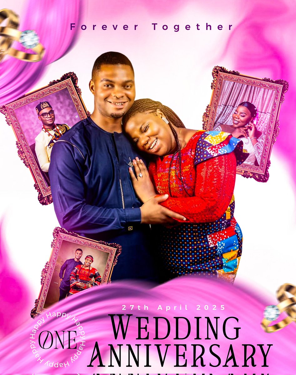 MEDU_GRAPHICS's tweet image. Creativity that never disappoints. At Medu Studio, we turn visions into timeless designs that speak emotions &amp;amp; deliver excellence. 🎨✨

Happy Married Life to the Okereke Family ❤️💍 #MeduGraphics #VisualCreativity #WeNeverDisappoint
