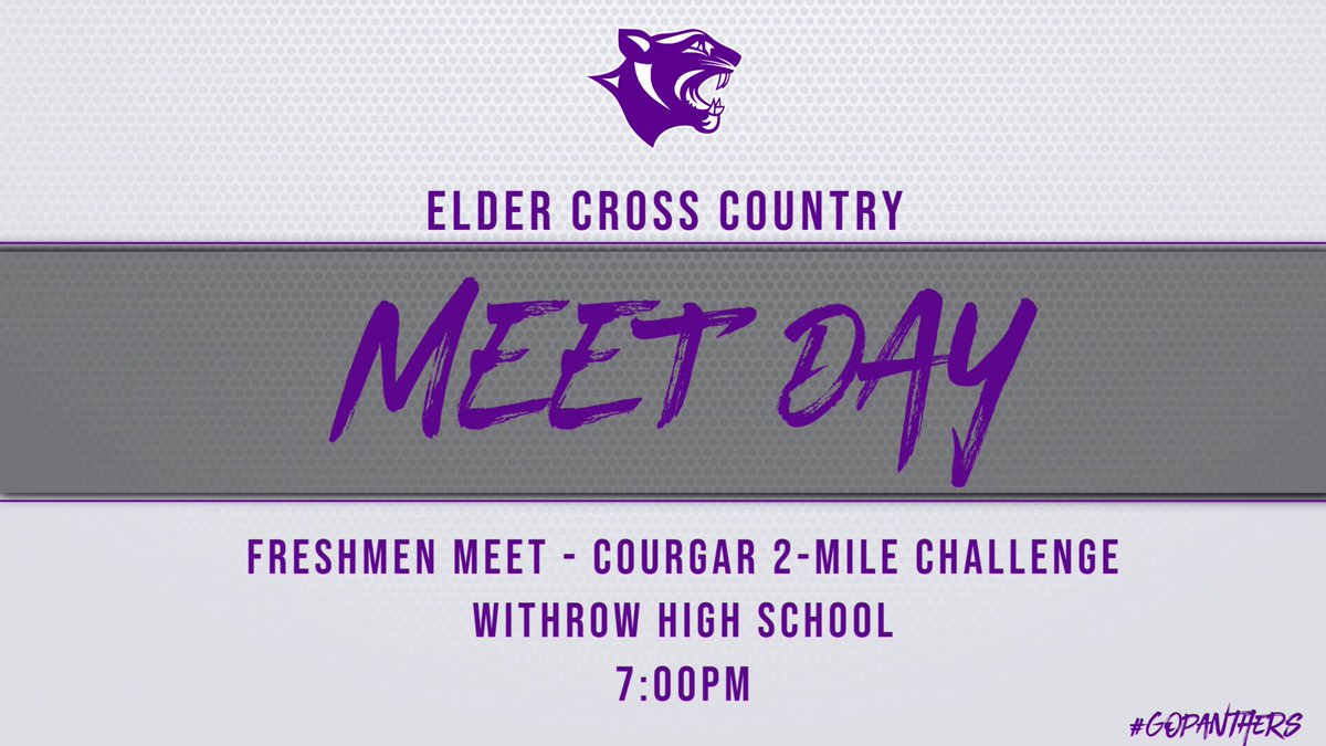 Elder Cross Country tweet media