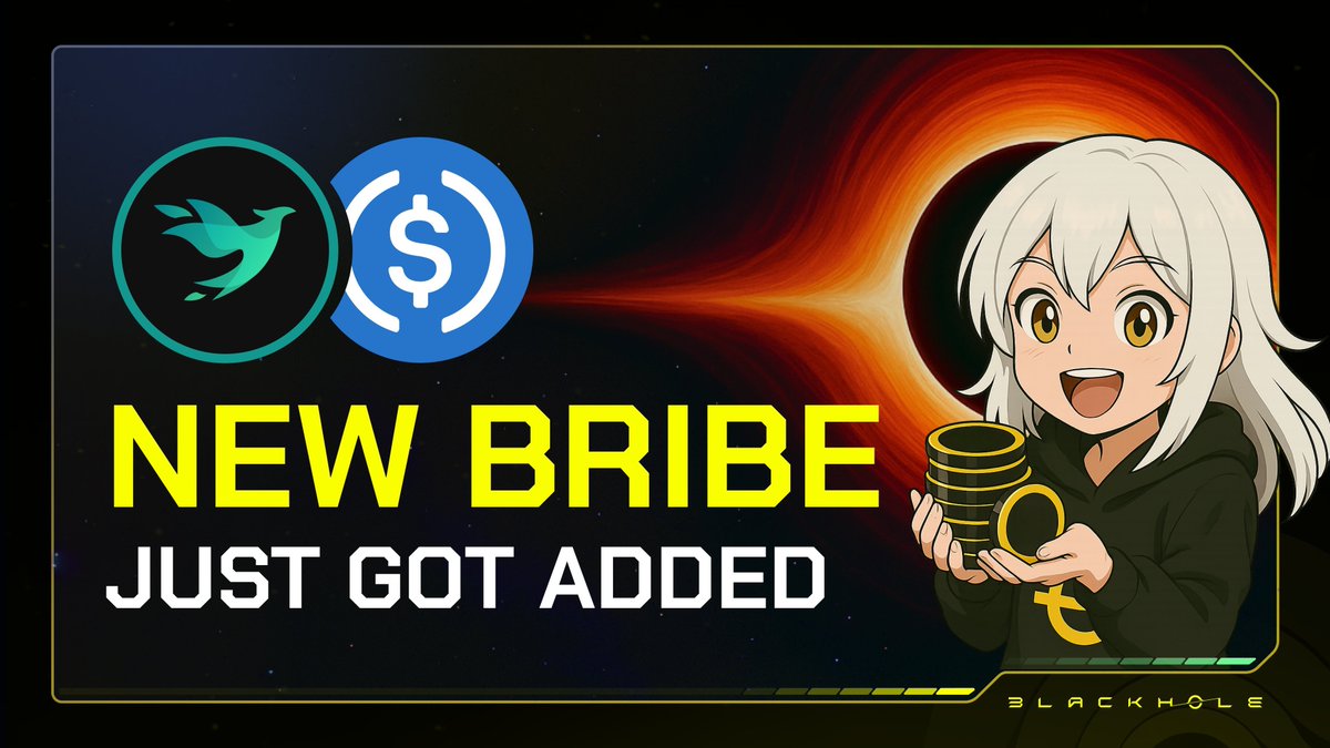 Another week, more <a href="/SuzakuNetwork/">Suzaku</a> rewards!

You can now vote for an extra $11,500 in incentives on the $SUZ / $USDC pair on Blackhole 🕊️