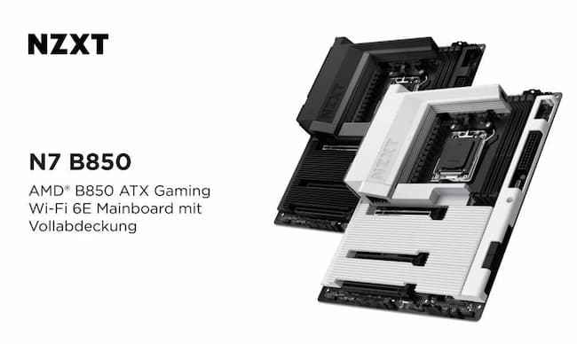 NZXT sa carte mère N7 B850 pour AMD rviv.ly/U96oat
