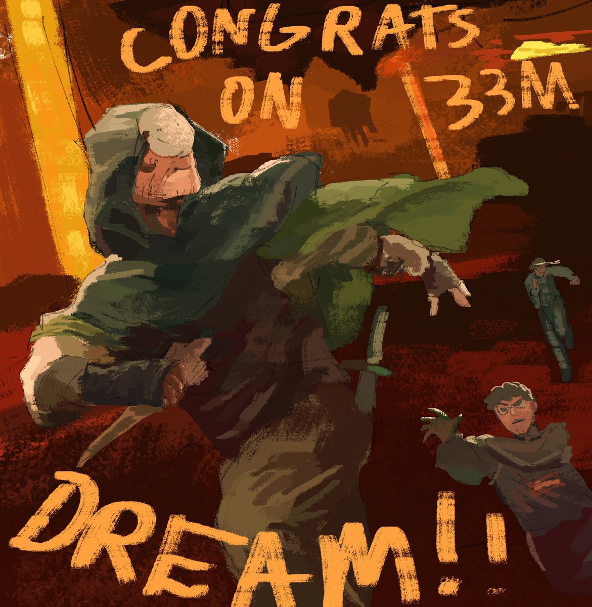 CONGRATS ON 33MIL!!!!! 

#dreamfanart