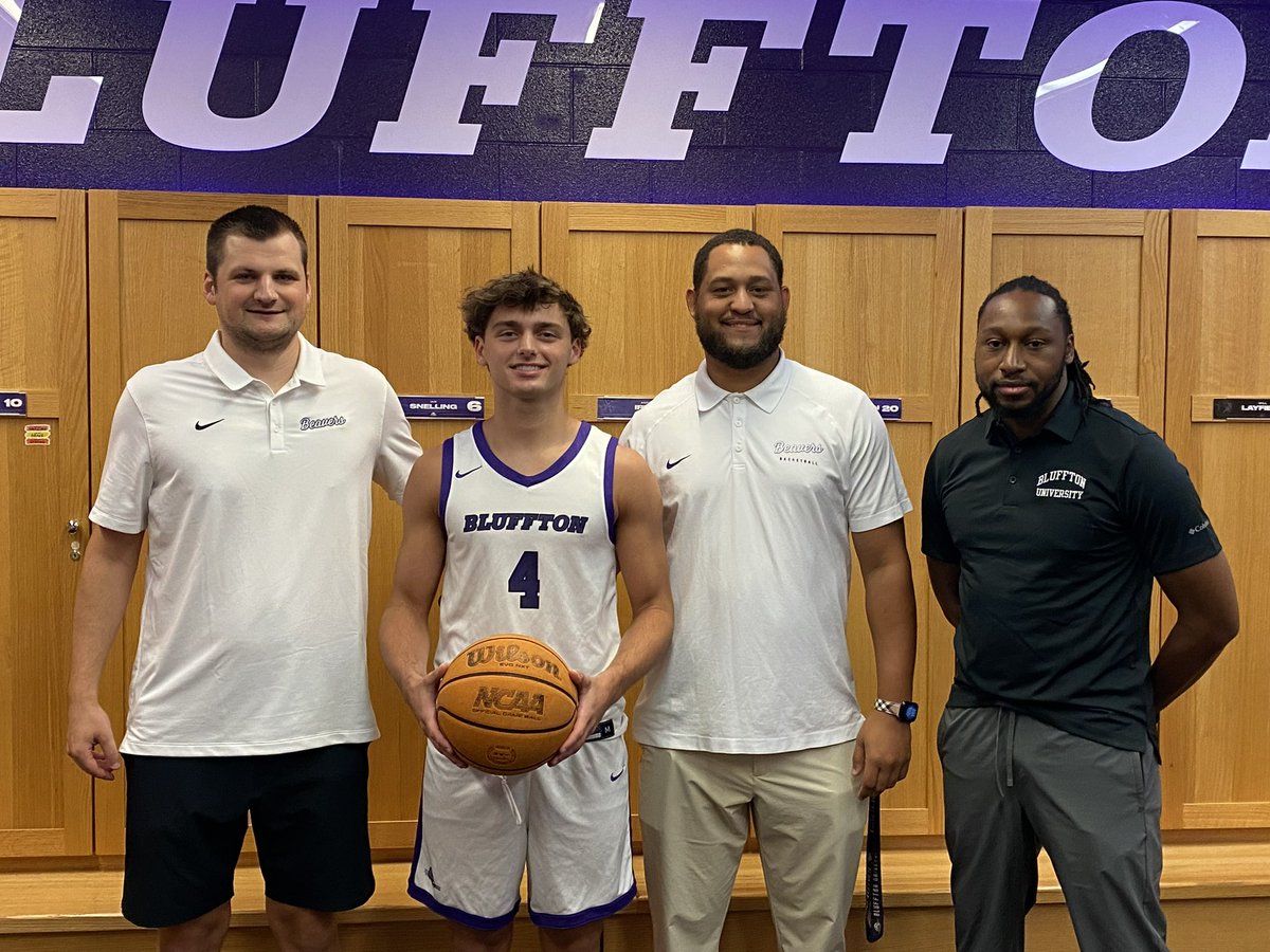 After a great visit with Coach Clark, Coach Harris and Coach Perlich, I’m extremely blessed to receive my first offer from Bluffton University! #gobeavers