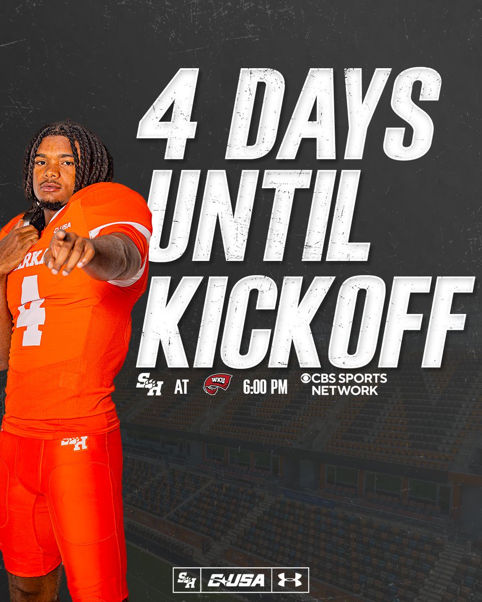 Destination: Kickoff. ETA: 4 days.
#EatEmUpKats