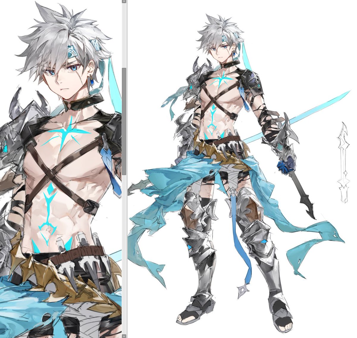 单主新作的委托角色，努力设计中😇