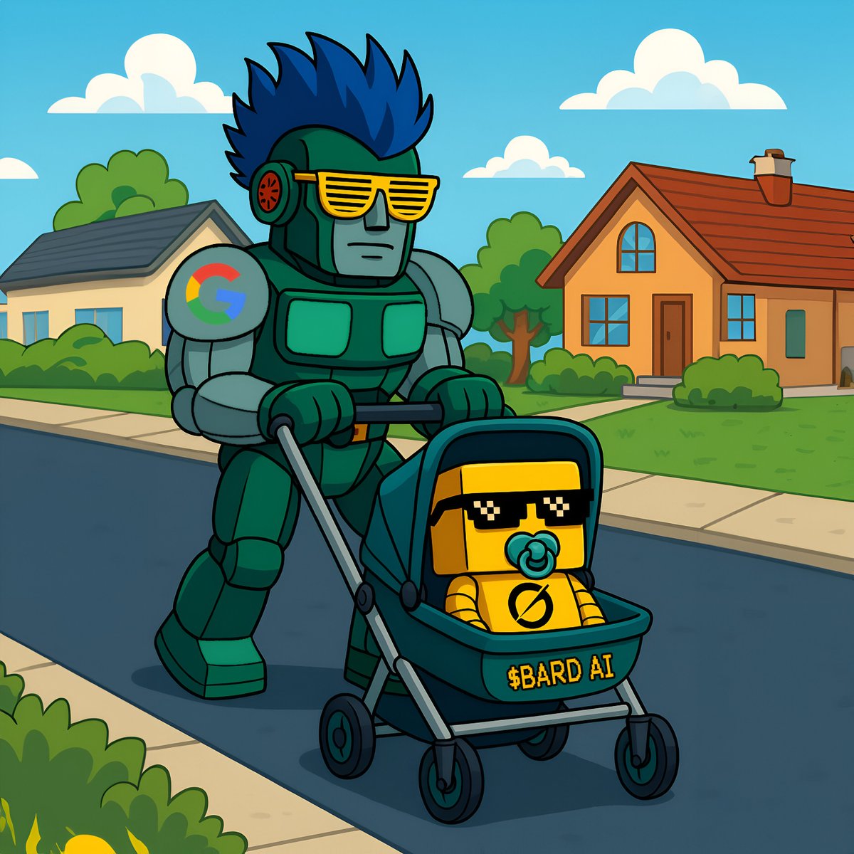 BardTokenAI's tweet image. Hey Grok, who&apos;s your daddy!? 👶🍼

#Gemini #Grok4 #ChatbotWars $BARD