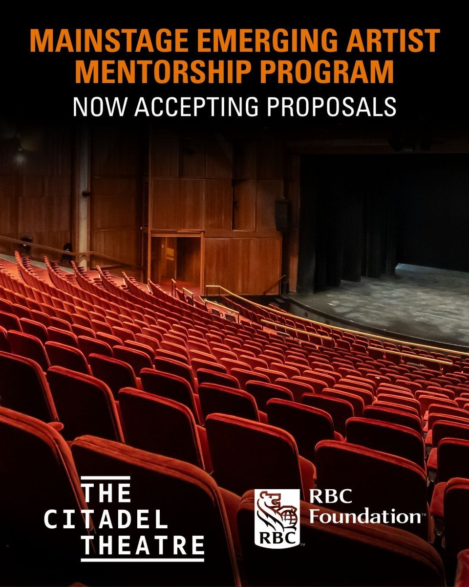 Call for Submissions (Edmonton): Mainstage Emerging Artist Mentorship Program - Citadel Theatre

Apply now for the Mainstage Emerging Artist Mentorship Program at the Citadel Theatre!

buff.ly/xPkTebZ
#yegtheatre #yegarts