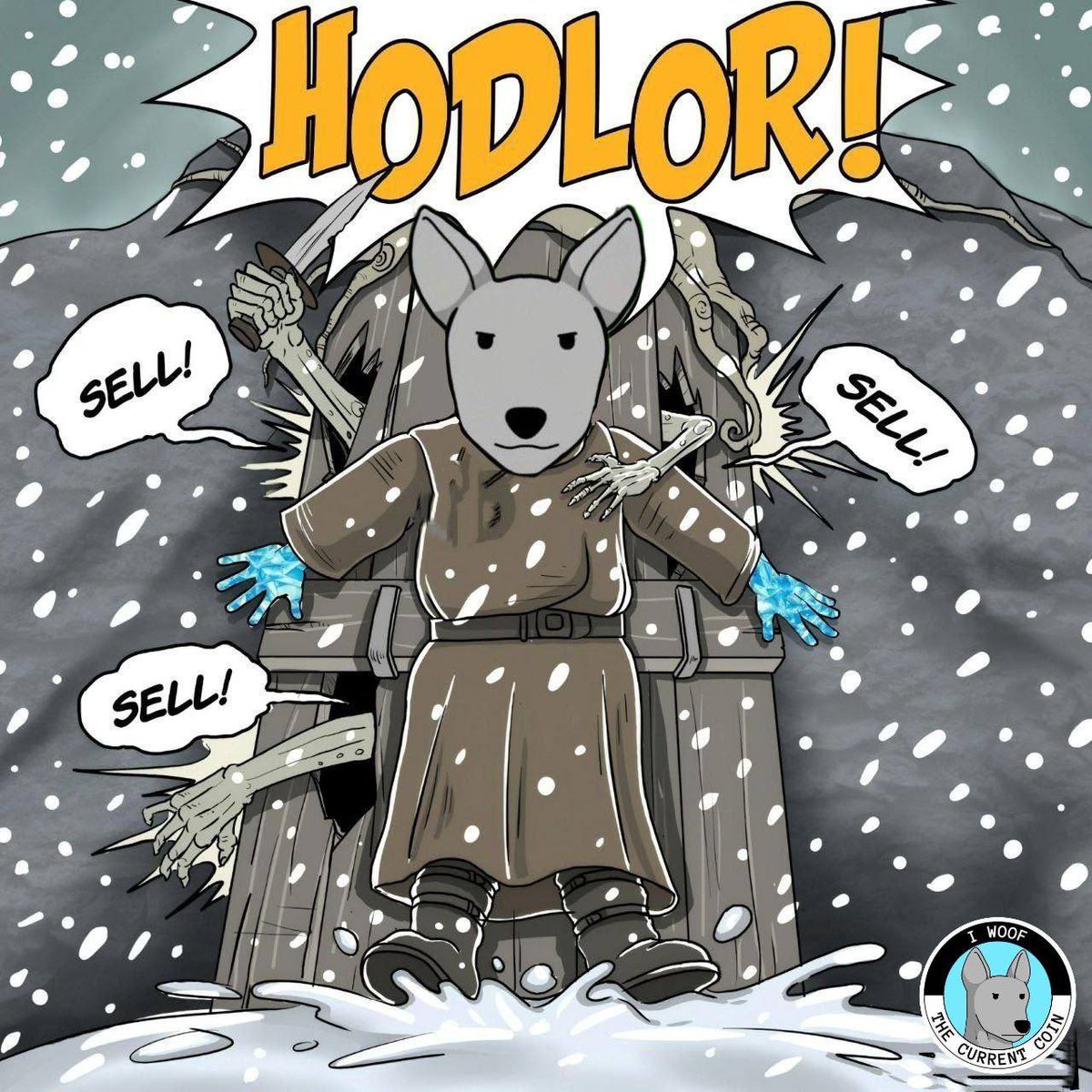 Official_NPI's tweet image. The paper hands scream SELL! ❄️ But paper hands can’t break through when diamond hands hold the door. 🚪💎🐕 $NPI

#StayBased #HODLOR