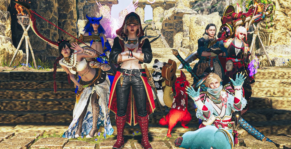 本日もありがとうございました
ぜんぜん写真撮れやんかった．．．セルレギオス強すぎるよ

#笹民の物語 #モンハンワイルズ #MHWilds