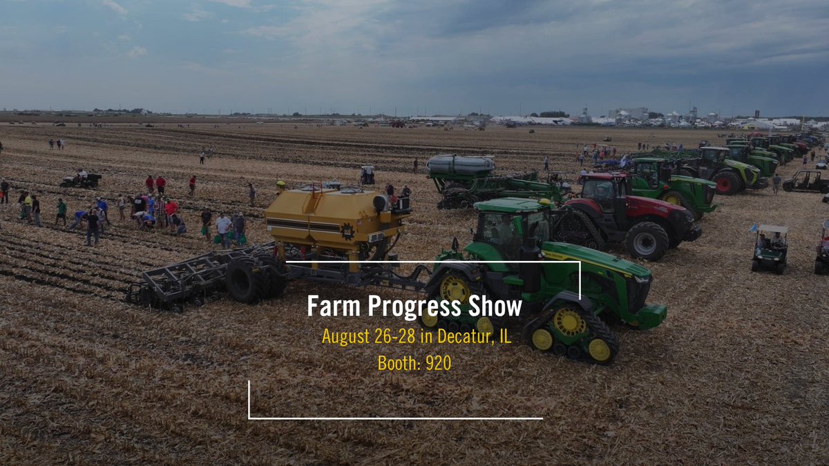 ETS (@soilwarrior) on Twitter photo Mark your calendars for August 26-28 in Decatur, IL. You won't want to miss the SoilWarrior at <a href="/FPShow/">Farm Progress Show</a>.
For a full list of shows, use the link below.
hubs.ly/Q03xLJhK0
#FPS25 #SoilWarrior #SoilHealth #StripTill Mark your calendars for August 26-28 in Decatur, IL. You won't want to miss the SoilWarrior at <a href="/FPShow/">Farm Progress Show</a>.
For a full list of shows, use the link below.
hubs.ly/Q03xLJhK0
#FPS25 #SoilWarrior #SoilHealth #StripTill
