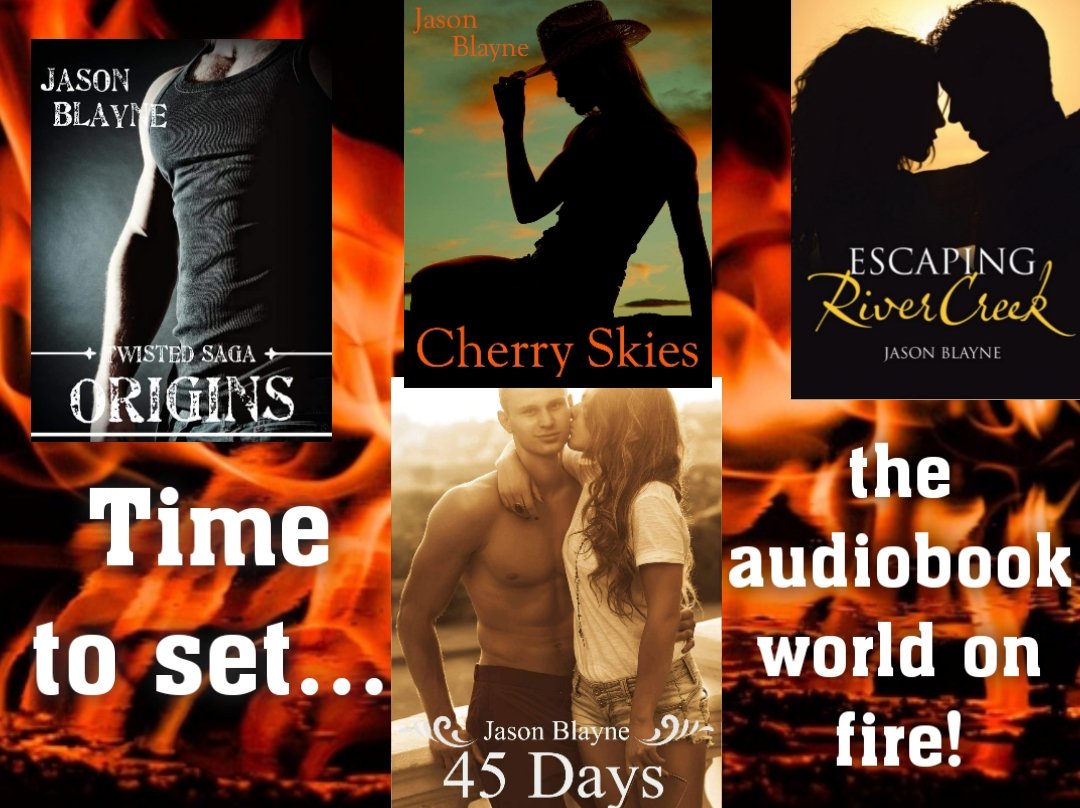 Twisted Saga Origins:
audible.com/pd/Twisted-Sag…

Escaping RiverCreek:
audible.com/pd/Escaping-Ri…

Cherry Skies:
audible.com/pd/Cherry-Skie…