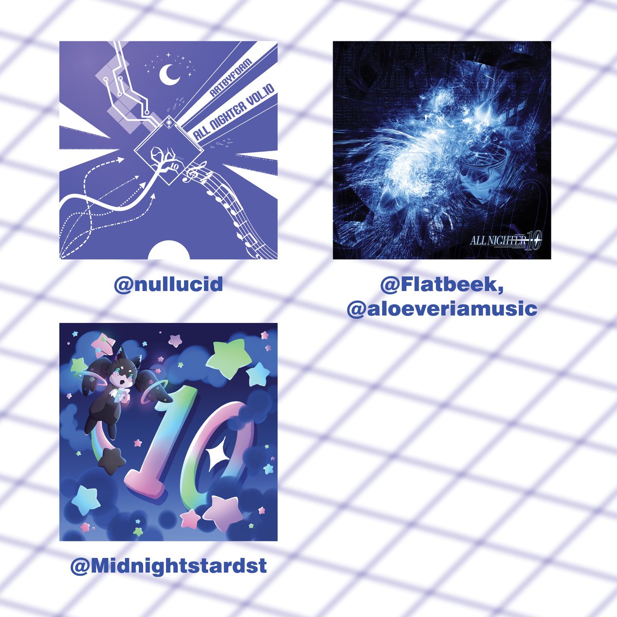 <a href="/nullucid/">Nullucid</a>
<a href="/Flatbeek/">flatbeek !</a>, <a href="/aloeveriamusic/">aloe (nj apologist™️)</a> 
<a href="/Midnightstardst/">MidnightStardust</a>
