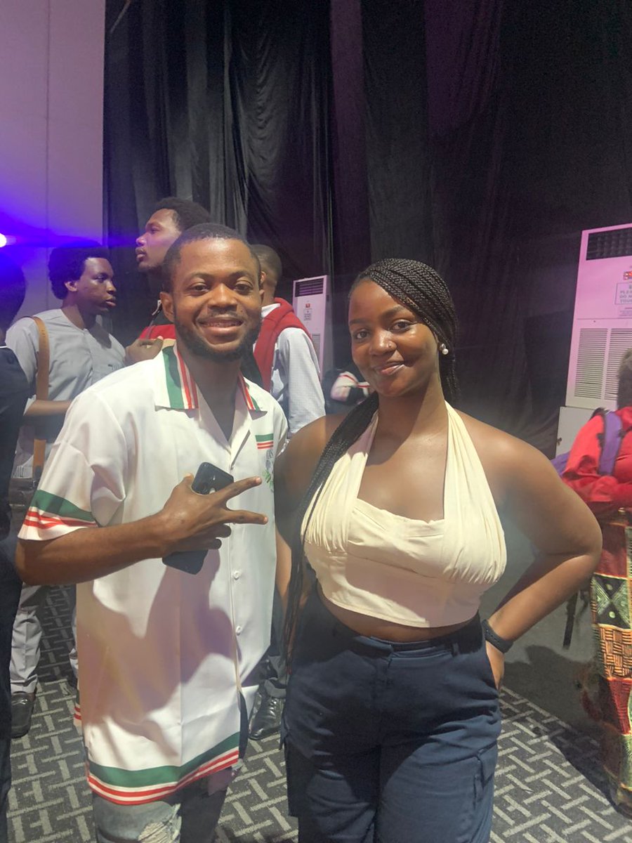 Destiny Aimufia (@aimufia_de52823) on Twitter photo Meeting <a href="/Didicodes/">Edidiong Asikpo (Didi)</a> IRL during the just concluded #OscaFest25 made the whole event experience super memorable for me. Thank you so much <a href="/osca_hq/">Open Source Community Africa</a> for bringing us together. Thank you <a href="/IkegahRuth/">💛</a> for the opportunity to attend the event.
#Beyondborders🌍 Meeting <a href="/Didicodes/">Edidiong Asikpo (Didi)</a> IRL during the just concluded #OscaFest25 made the whole event experience super memorable for me. Thank you so much <a href="/osca_hq/">Open Source Community Africa</a> for bringing us together. Thank you <a href="/IkegahRuth/">💛</a> for the opportunity to attend the event.
#Beyondborders🌍