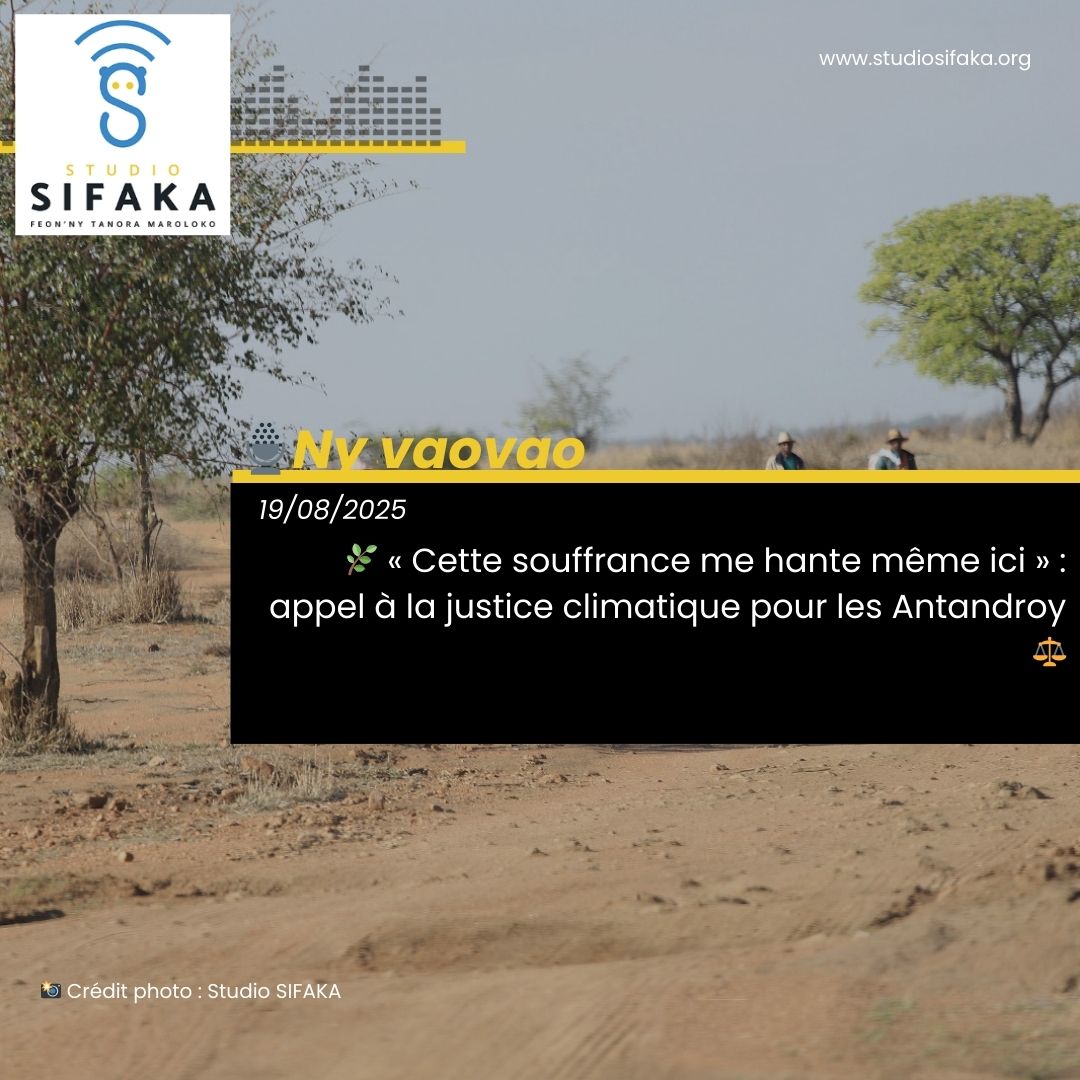Studio Sifaka - la voix des jeunes à Madagascar tweet media