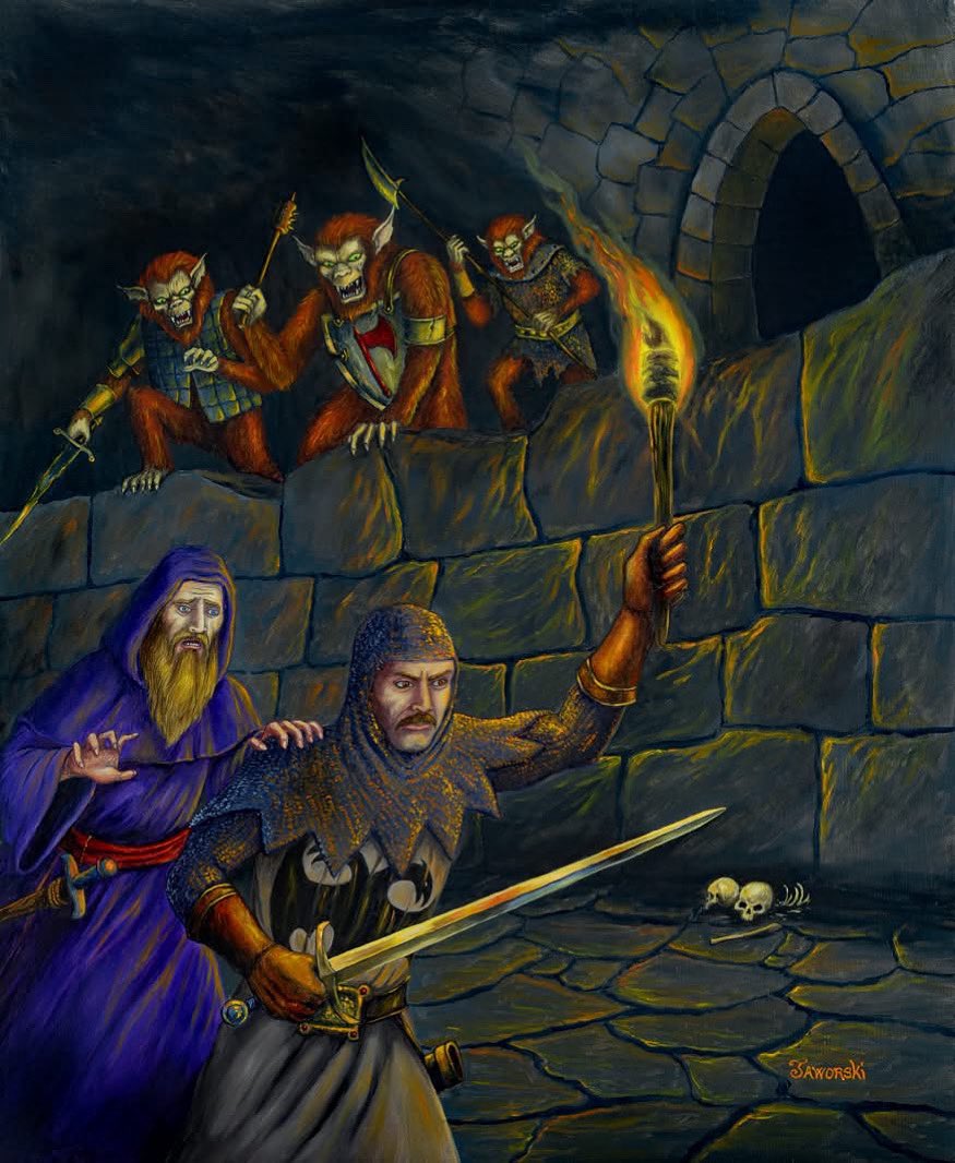 Bugbear Ambush (16” x 20” oil) Print: redbubble.com/shop/ap/157579…