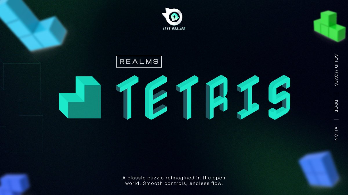 Irys Realms (@irysrealms) on Twitter photo Experience Tetris in a whole new way.
Play fully in 3D and save your score permanently on <a href="/irys_xyz/">Irys (✧ᴗ✧)</a>.
Every game.... verifiable forever.
What's your highest score? 🕹️ Experience Tetris in a whole new way.
Play fully in 3D and save your score permanently on <a href="/irys_xyz/">Irys (✧ᴗ✧)</a>.
Every game.... verifiable forever.
What's your highest score? 🕹️