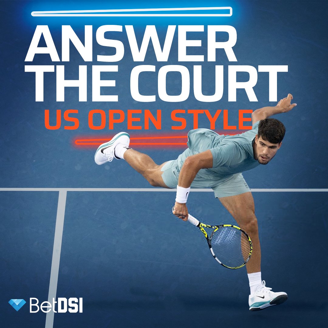 🎾 The road to the #USOpen begins with Qualifying!
Underdogs, rising stars, and seasoned pros all battling for a spot in the main draw 🔥
👉 Bet the action now at BetDSI.eu and back your picks before they break through! 💰
#Tennis #SportsBetting