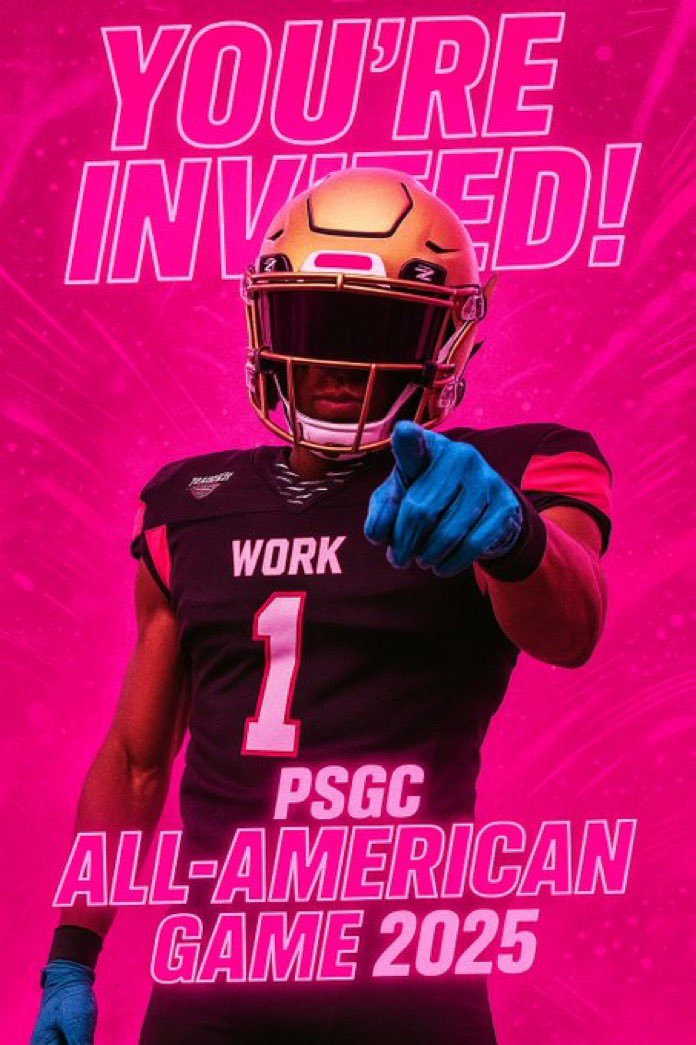 Tristan Karbas (@tkarbas) on Twitter photo So blessed to receive and invite to the <a href="/PSGC2024/">🍑Peach State Gridiron Classic All-American Game🍑</a> All-American game. Thank you <a href="/CoachDaniels06/">Coach Daniels</a> and the entire <a href="/RecruitNE_GA/">RecruitNE_GA</a> team. Round 2! <a href="/dionisms/">Dion Evans | #ΩΨΦ</a> So blessed to receive and invite to the <a href="/PSGC2024/">🍑Peach State Gridiron Classic All-American Game🍑</a> All-American game. Thank you <a href="/CoachDaniels06/">Coach Daniels</a> and the entire <a href="/RecruitNE_GA/">RecruitNE_GA</a> team. Round 2! <a href="/dionisms/">Dion Evans | #ΩΨΦ</a>