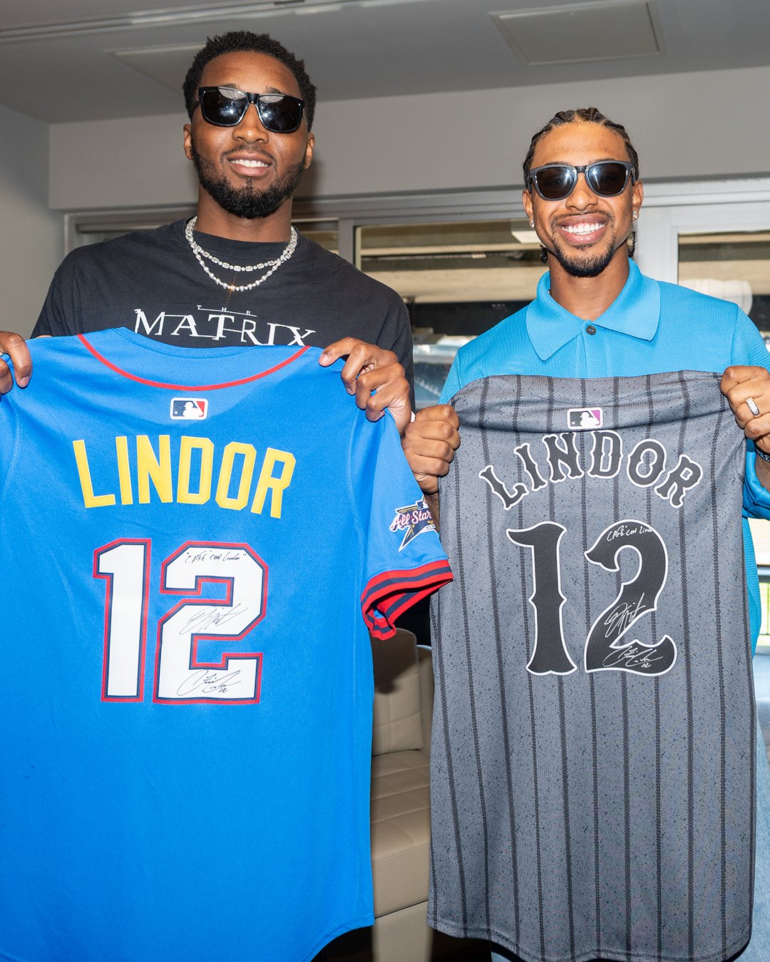 Gyu6_L5WwAAPsIW?format=jpg&name=large From NBA Star to Baseball Dreamer: How Donovan Mitchell Found Inspiration in Mets’ Francisco Lindor