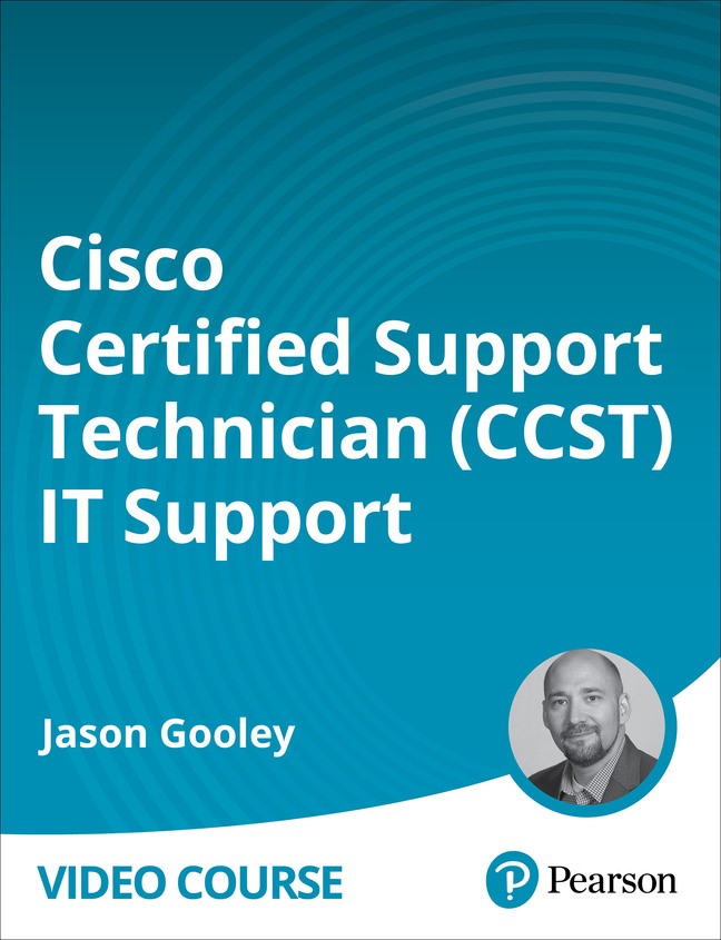 I am super excited to share that my new Official Pearson Cisco #CCST IT Support Technician video course for the 100-140 exam is finally available for order!!!

pearsonitcertification.com/store/cisco-ce…

I hope you enjoy the course and best of luck on your certification journey! 

Please let me