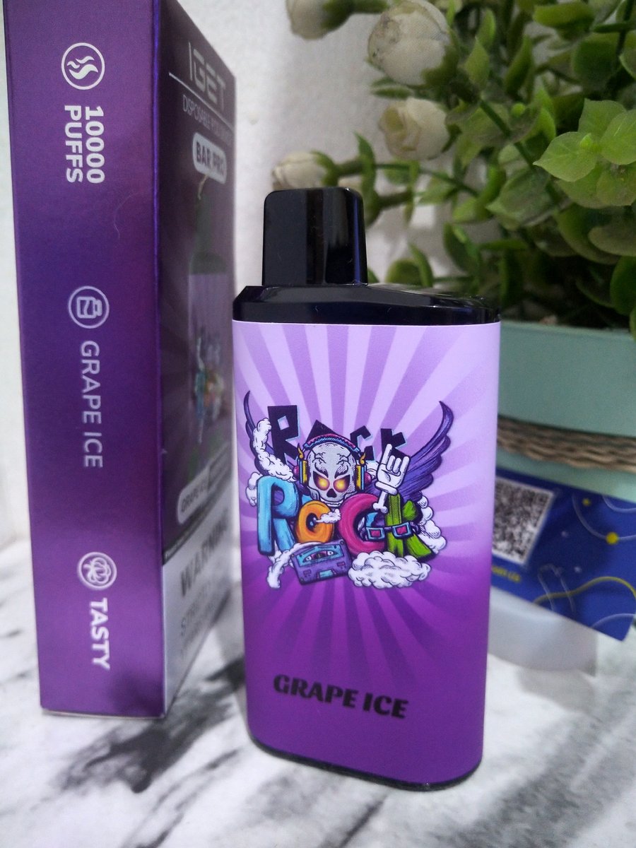 1270_896's tweet photo. Iget Bar Pro 10K Grape Ice
More info on @IGET_Global
#iget #igetvape #igetgroup #igetbarpro #disposablepod https://t.co/MU890nBimY
