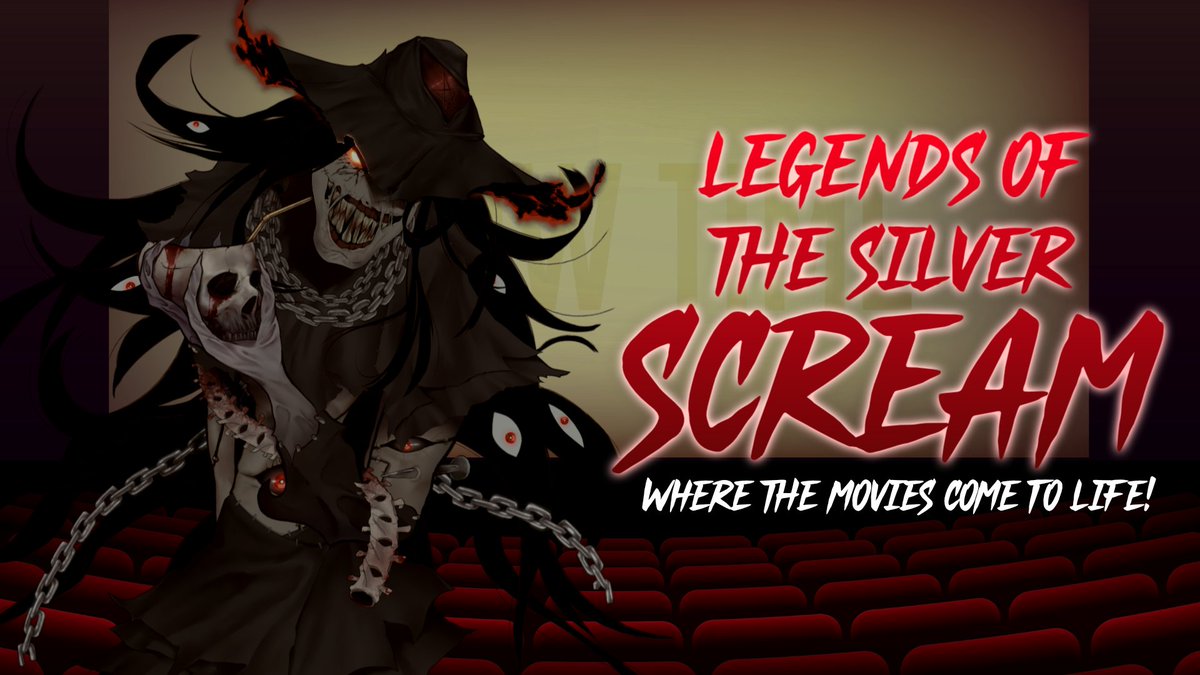 Wyldosis | UndeRealm | Scarecrow Slasher๐ช๐ฆโโฌ (@wyldosis) on Twitter photo Tonight Legends of the Silver Scream our horror TTRPG series returns as our actors get pulled into our totally not off brand Jurassic Park movie, Triassic Island!
Can our actors survive the set? or will they be claimed by the camera?
Live in around an hour at 8pm BST! Tonight Legends of the Silver Scream our horror TTRPG series returns as our actors get pulled into our totally not off brand Jurassic Park movie, Triassic Island!
Can our actors survive the set? or will they be claimed by the camera?
Live in around an hour at 8pm BST!