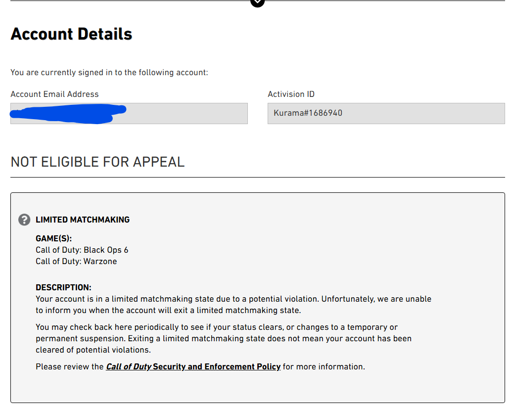 Sehr gutes Spiel, danke <a href="/ATVIAssist/">Activision Support</a>