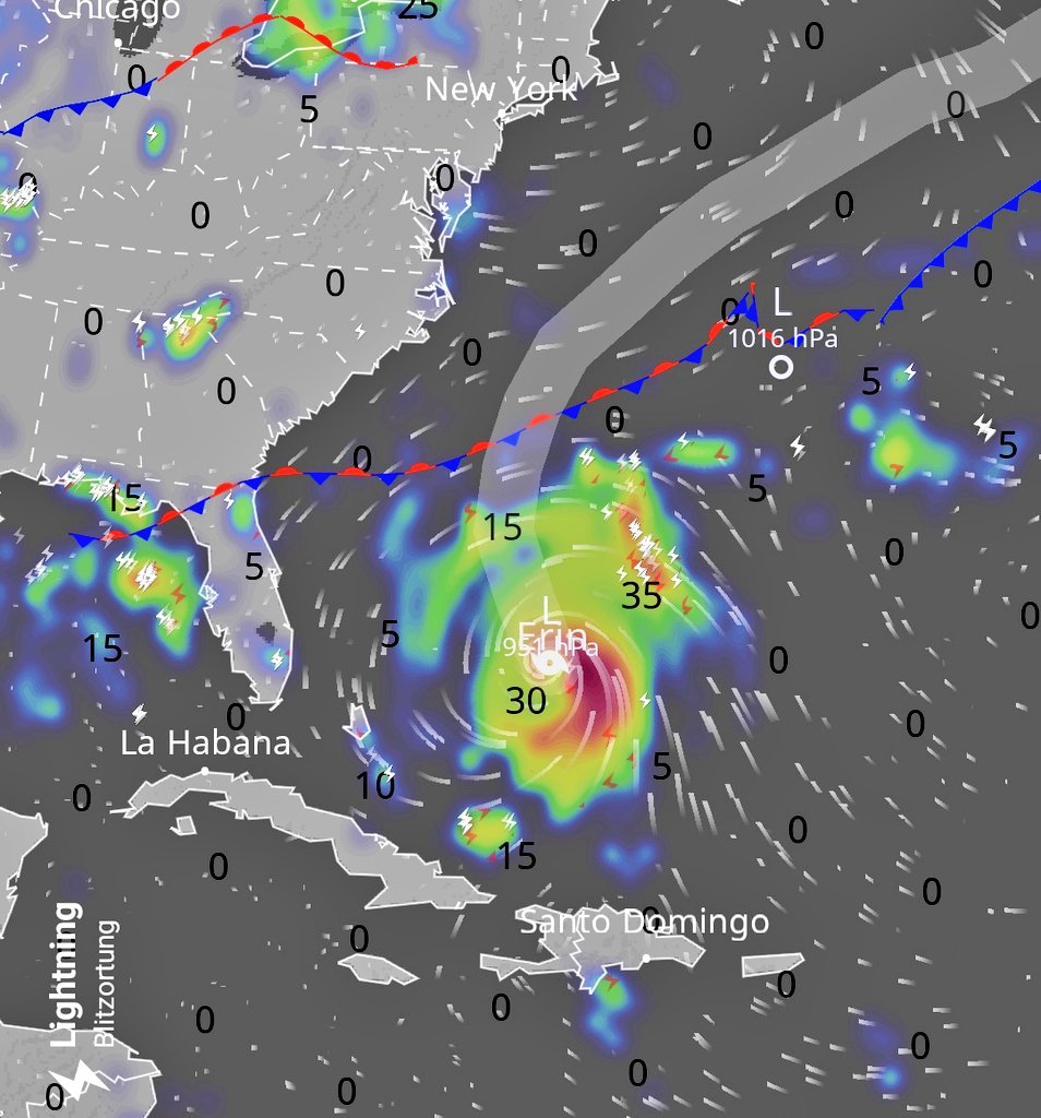 #Erin #HurricaneErin