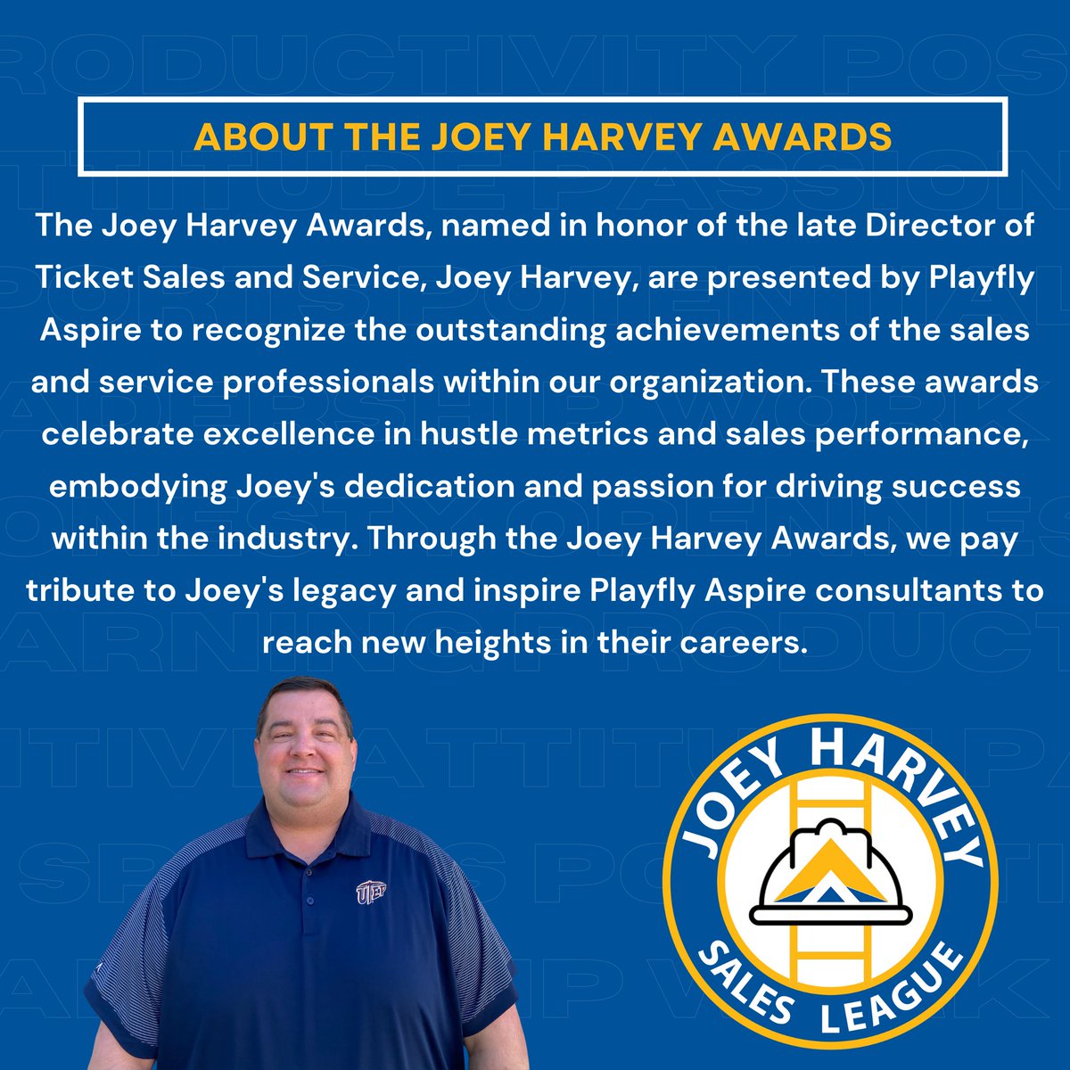 🏆 Our July 2025 Joey Harvey Sales League MVP race ended in a tie! Lou Bernard (Hawai'i) led the company in calls made, while Grace Beam (Denver) excelled in referrals &amp; tickets sold. Big congrats to them both!