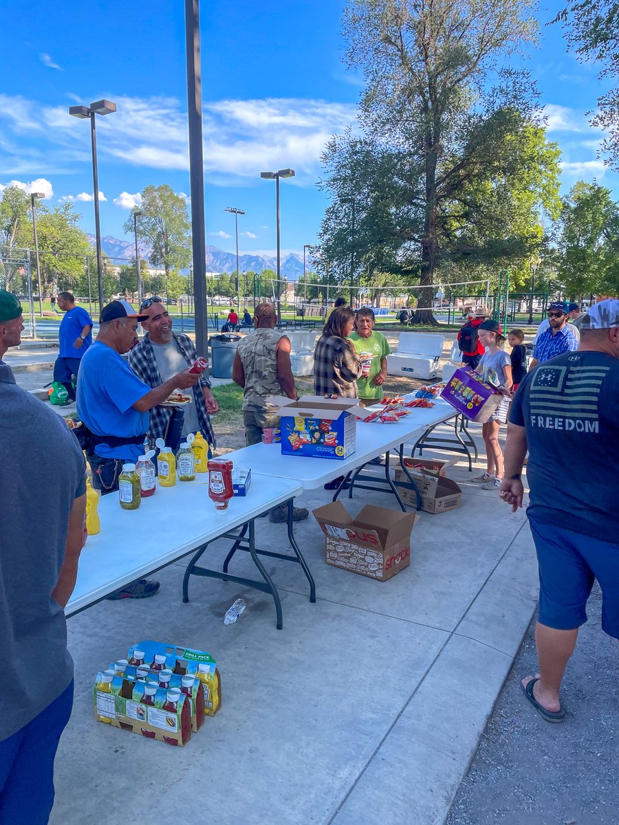 rlwconstruction's tweet photo. Throwback to Pioneer Day 2022, when RLW employees served up hot dogs and smiles in the community 🌭

Service doesn't always have to be big to make a difference; it's all about showing up and giving back.

#CommunityService #GiveBack #RLWRocks #TheLegacyContinues https://t.co/GvWFmSXW2N