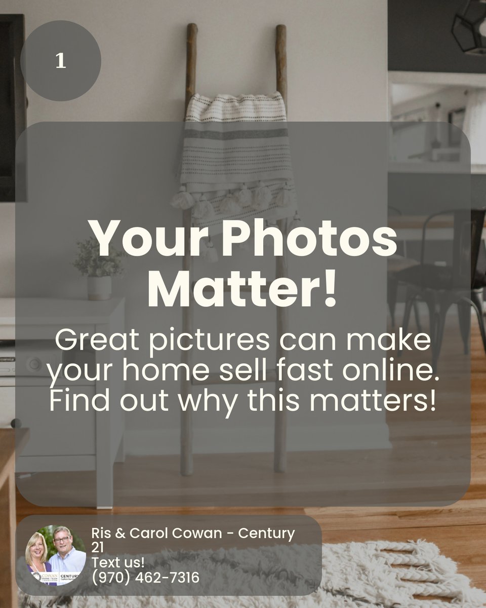RisCowan's tweet image. First impressions count! 🌟 Online photos can be the difference between a quick sale or endless listing. Ever seen a blurry kitchen pic? Potential buyers have other options. Clear, bright photos = intrigued shoppers! 🏞️ What&apos;s your biggest online photo mishap? #RealEstateProTips